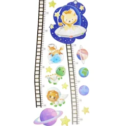 Toise murale décorative papier adhésif enfant L160cm (3 modèles) < Gifi Discount