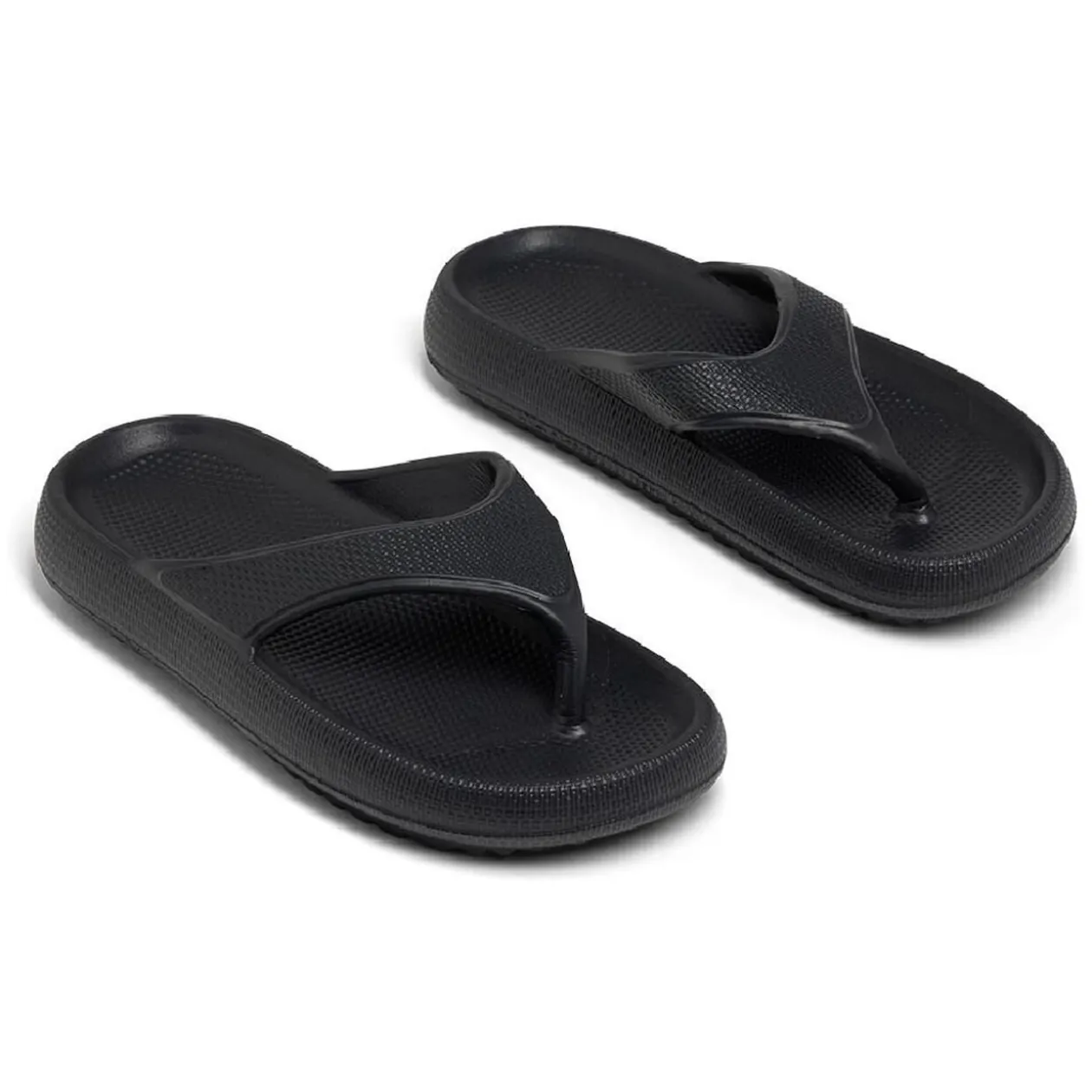 Tongs caoutchouc noir 40/41