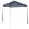 Tonnelle de jardin carrée Easy métal et tissu gris UPF50+ 200x200xH245cm 4m² < Gifi Hot