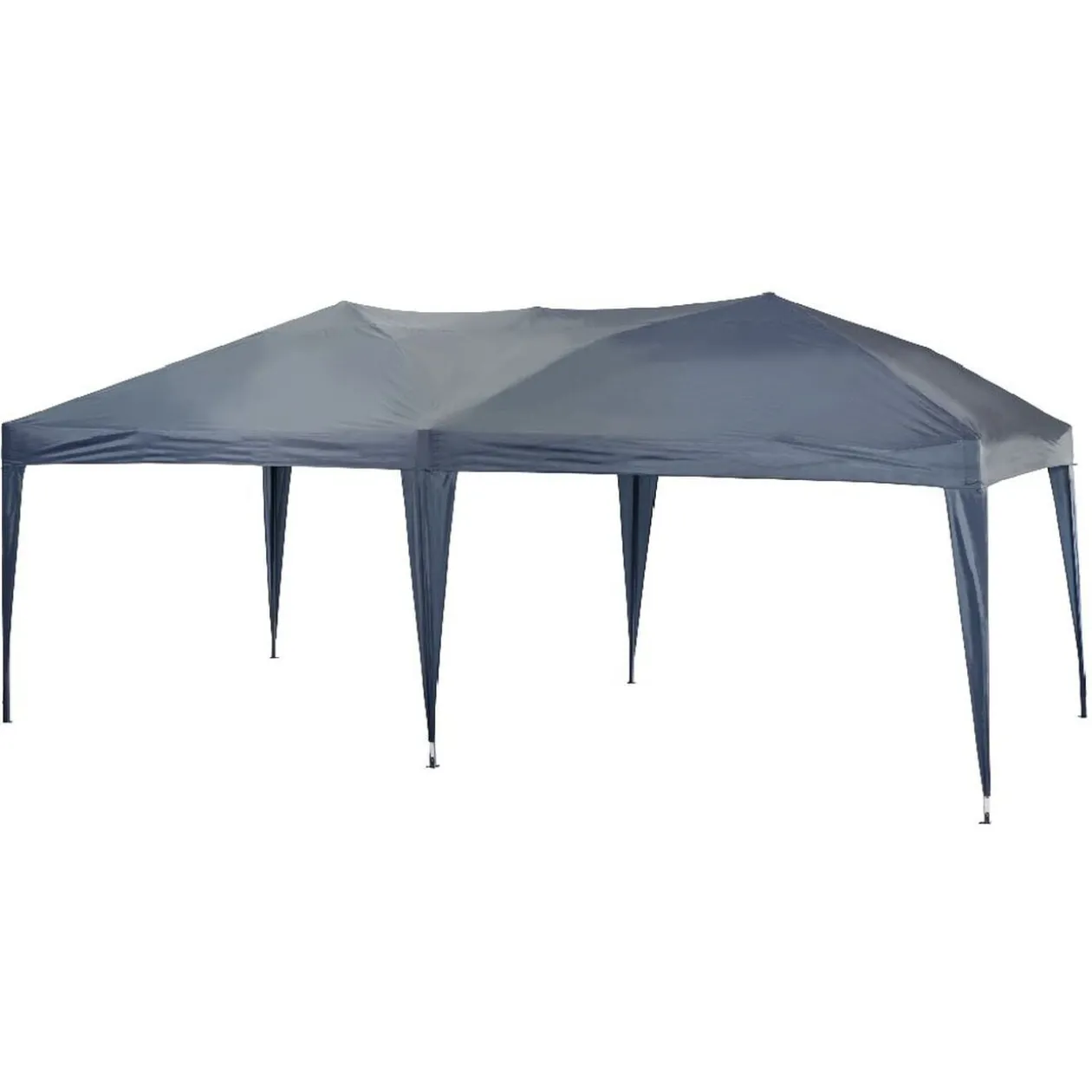 Tonnelle rectangulaire Easy ouverture télescopique gris UPF50+ 590x295xH270cm 18 m²