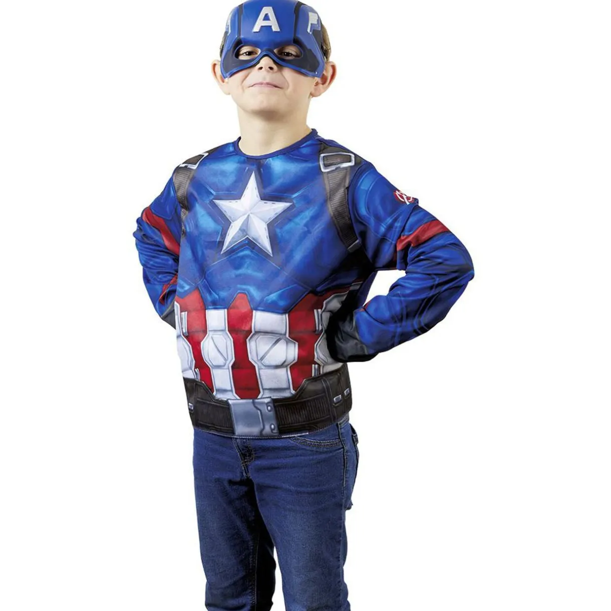 Top Captain America avec masque < Gifi Sale