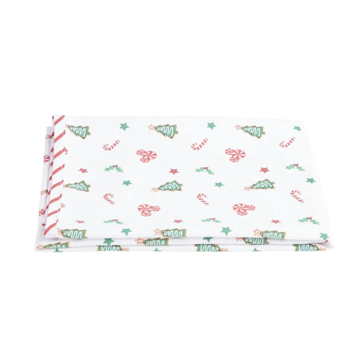 Torchon Disney Mickey rectangulaire blanc et rouge 50x70cm