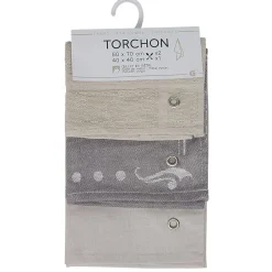 Torchon en coton x3