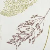 Torchon x2 coton motif végétal blanc et vert sauge 45x65cm < Gifi Outlet