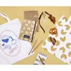 Tote bag polycoton motif déjeuner 36x42cm (2 modèles coffee ou croissant) < Gifi Hot