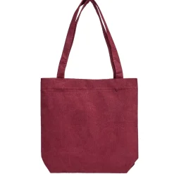Tote bag velours côtelé 34x8xH32cm (3 modèles)