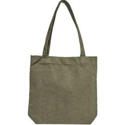 Tote bag velours côtelé 34x8xH32cm (3 modèles)