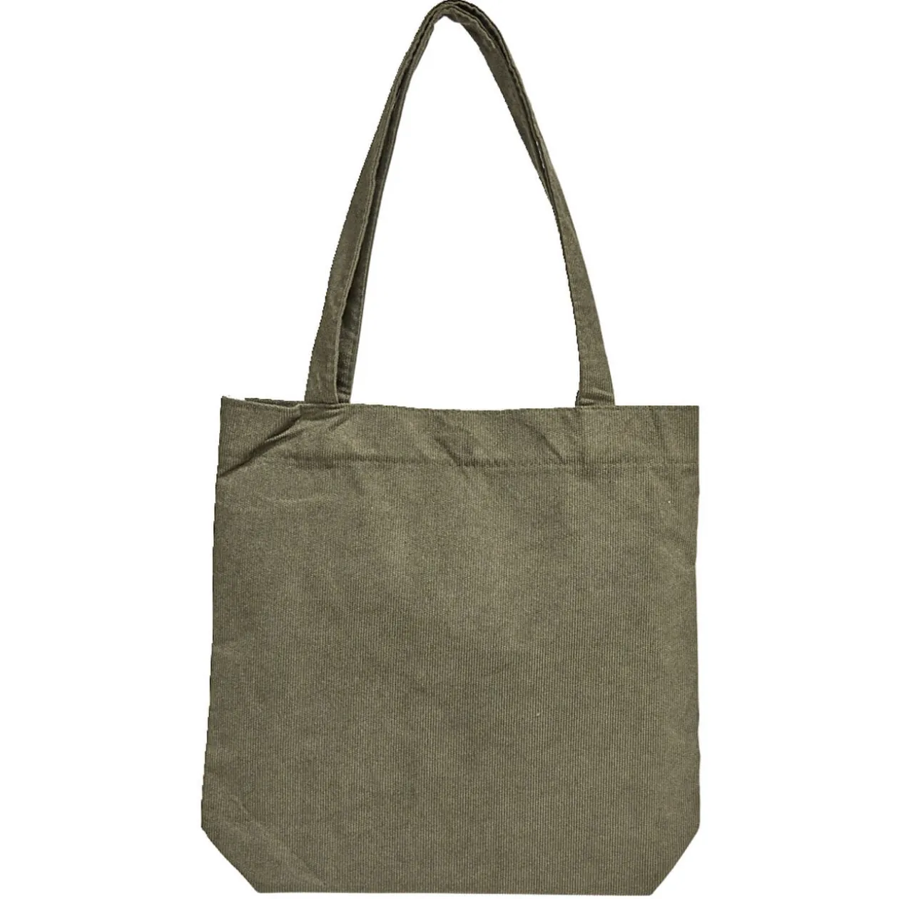 Tote bag velours côtelé 34x8xH32cm (3 modèles)