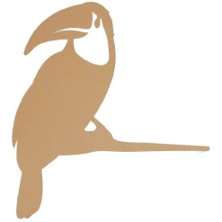 Toucan décoration de jardin en métal à planter H21,5cm < Gifi Clearance