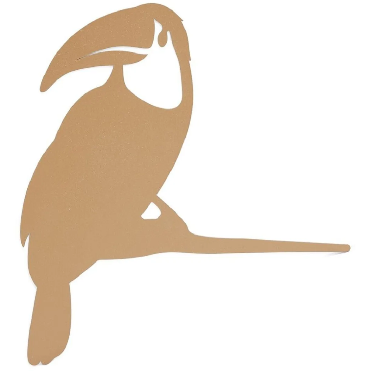 Toucan décoration de jardin en métal à planter H21,5cm < Gifi Clearance
