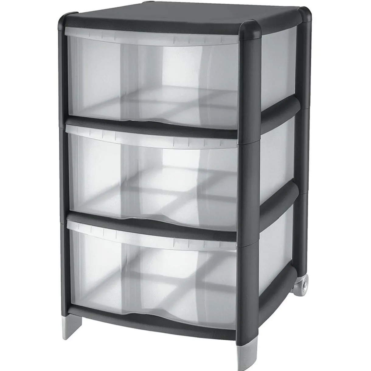 Tour de rangement 3 tiroirs 20L < Gifi