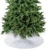 Tour de sapin feutrine blanc neige Ø90cm