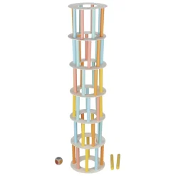 Tour à empiler géante en bois 50 pièces