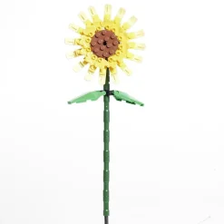 Tournesol fleur à construire H16cm 70 pièces - 4 modèles < Gifi New