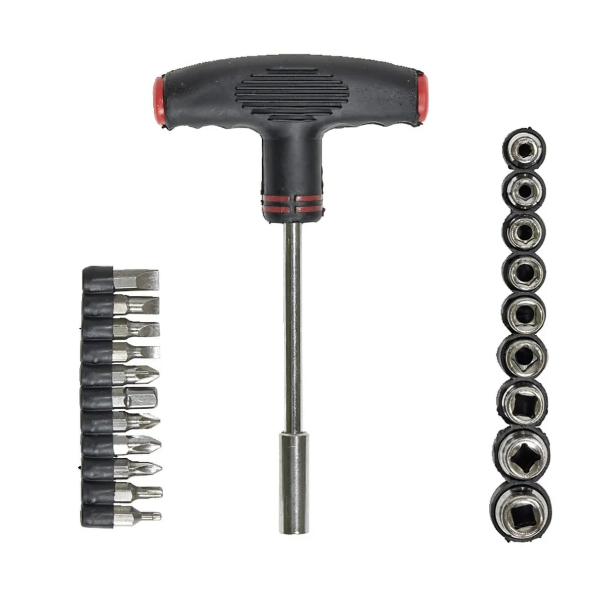 Tournevis à poignée en T avec 20 embouts H15cm < Gifi New