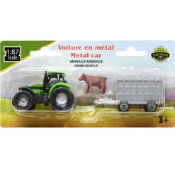 Tracteur avec remorque L20cm (6 modèles) < Gifi