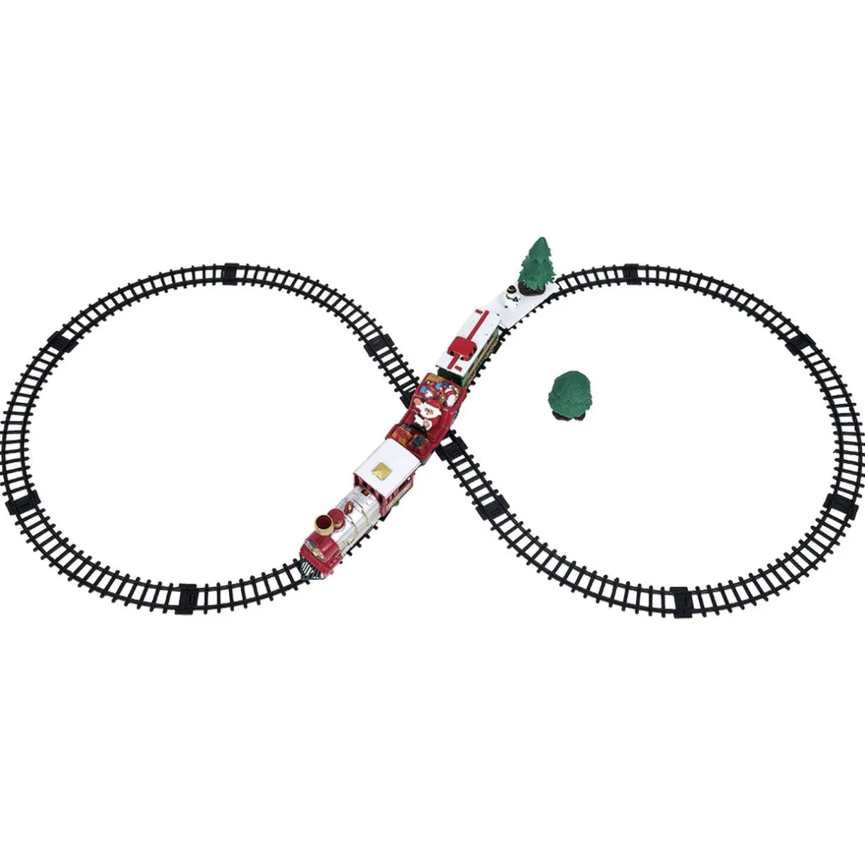 Train de Noël lumineux et musical 22 pièces < Gifi Clearance