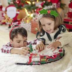 Train de Noël lumineux et musical 22 pièces < Gifi Clearance