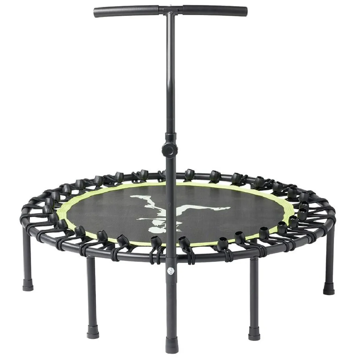 Trampoline fitness avec barre Ø101xH122cm < Gifi New