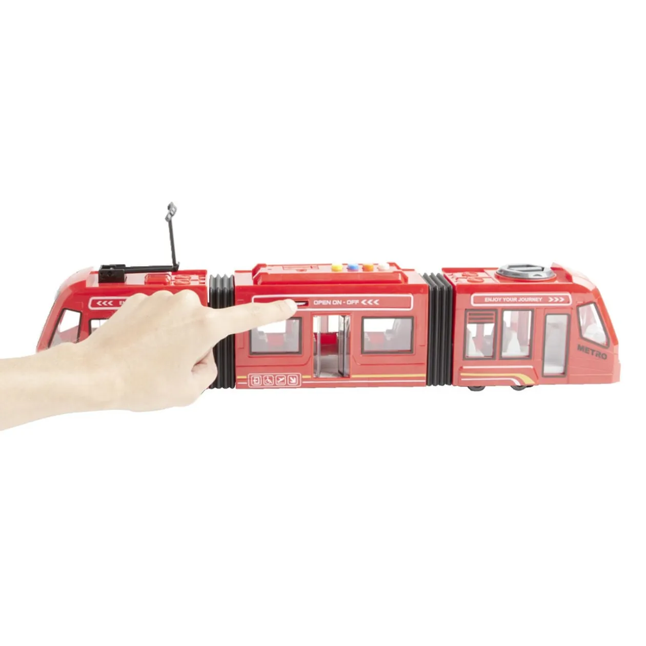 Tramway sonore et lumineux L42cm