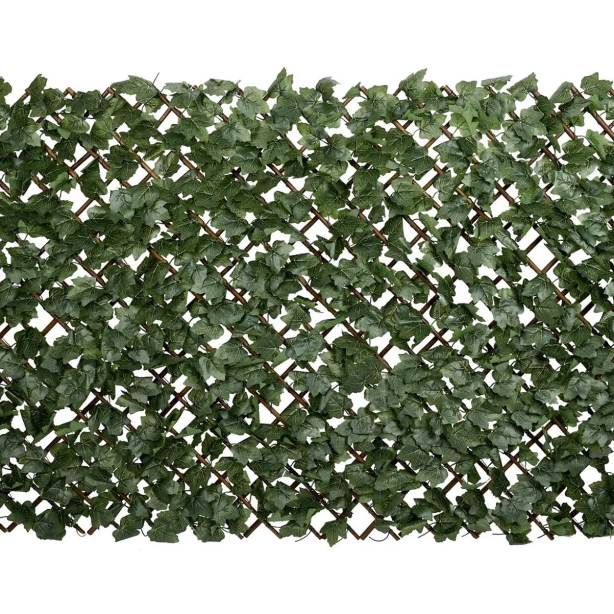 Treillis extensible avec feuillage artificiel vert 200xH100cm