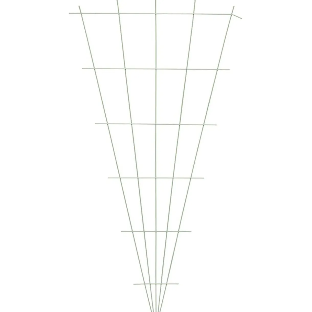Treillis éventail V métal vert 75xH140cm < Gifi Clearance