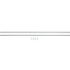 Tringle de vitrage Extensible 100-160 cm métal blanc x2