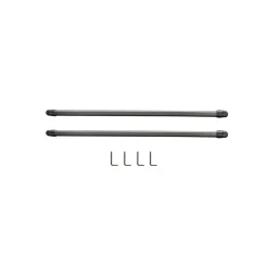 Tringle de vitrage Extensible 30-50 cm métal argenté x2 < Gifi