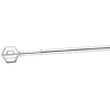 Tringle extensible vitrage décor hexagone gris chromé brossé L60/80cm < Gifi Best