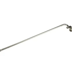 Tringle pivotante extensible aluminium gris argenté L60-100cm
