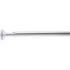 Tringle poussoir gris chromé L110-200cm
