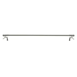 Tringle à pression Extensible Métal Blanc 50-80 cm