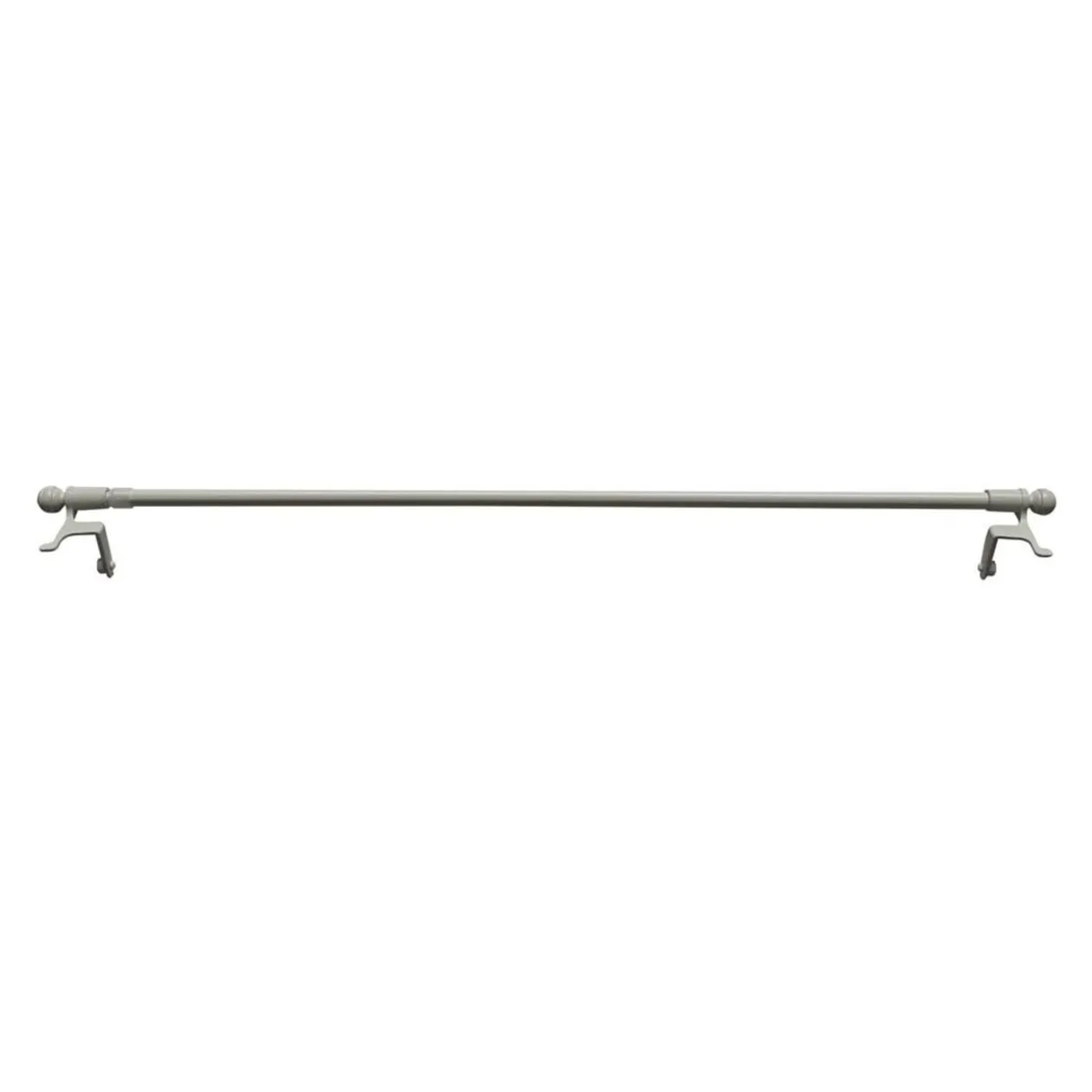 Tringle à pression Extensible Métal Blanc 50-80 cm