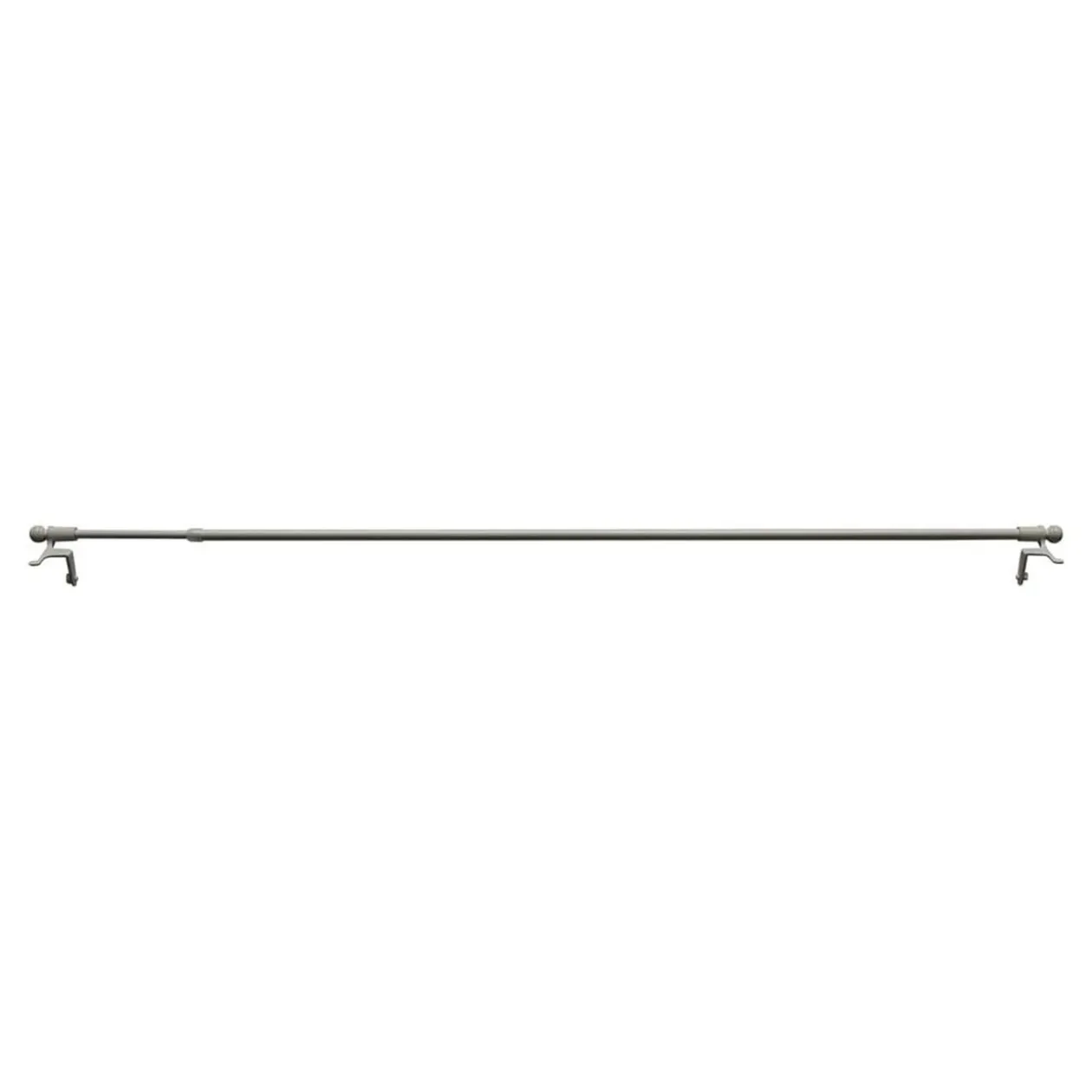 Tringle à pression Extensible Métal Blanc 80-110 cm