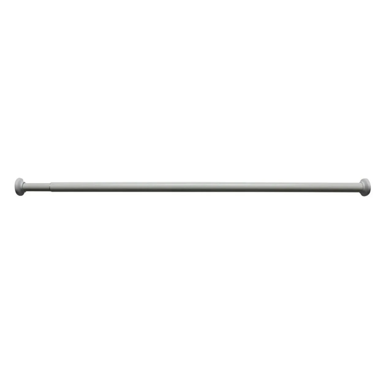Tringle à pression extensible métal blanc 70-120 cm