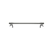 Tringle à pression Extensible Métal Gris argenté 30-50 cm