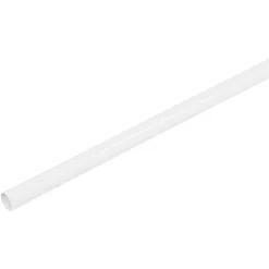 Tringle à rideau métal blanc Ø2xL200cm