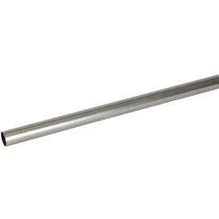 Tringle à rideau métal gris Ø2xL150cm