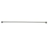 Tringle à vitrage auto adhésive Extensible Métal Blanc 70-120 cm