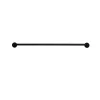 Tringle à vitrage auto adhésive Extensible Métal Noir 40-70 cm < Gifi Online