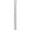 Tringle à vitrage Extensible 40-60 cm embout feuille blanc vieilli