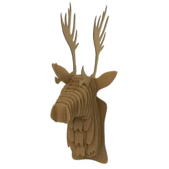 Trophée tête de cerf en carton < Gifi Hot