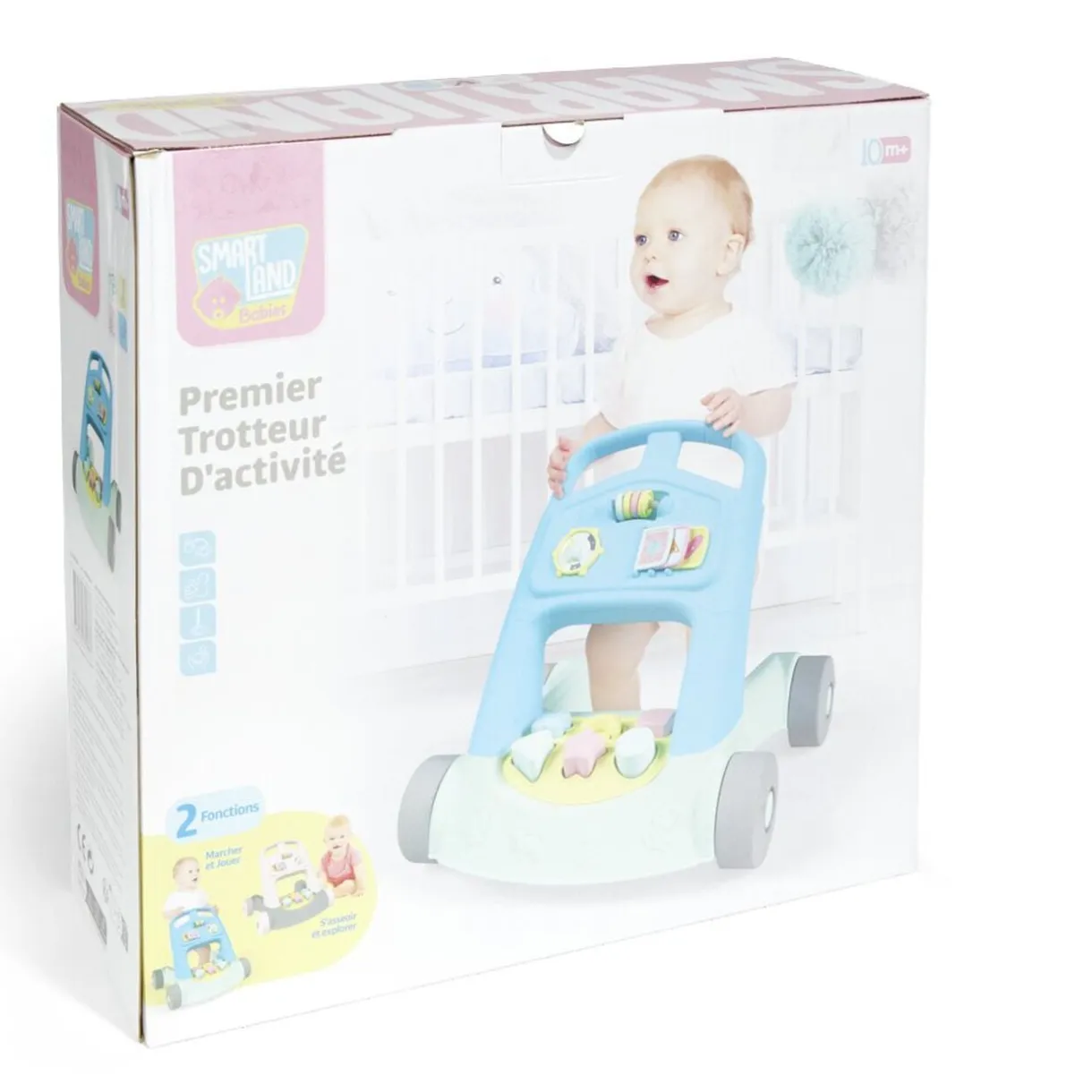 Trotteur plastique 41x40xH42cm < Gifi Hot