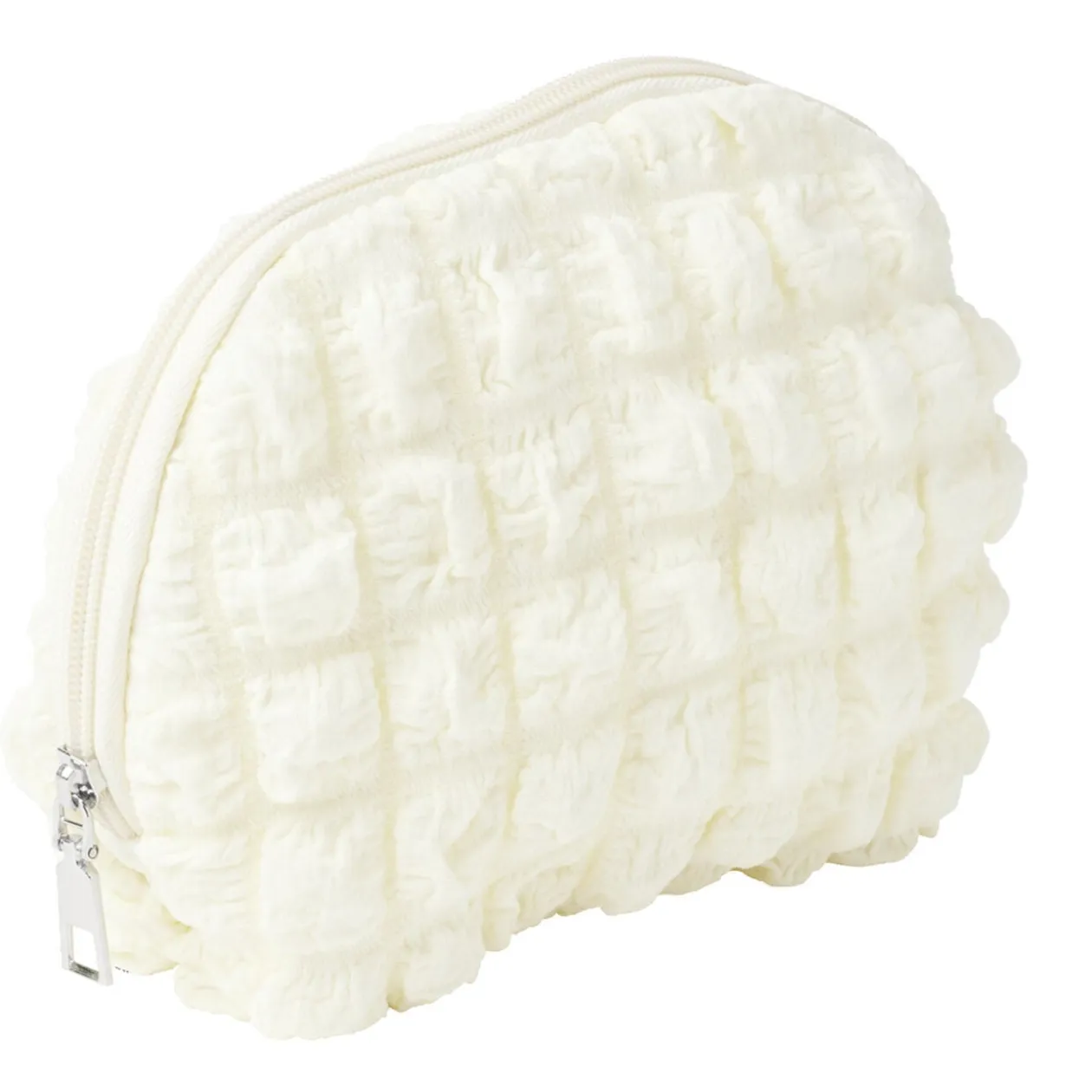 Trousse de maquillage blanche 22x4xH15cm