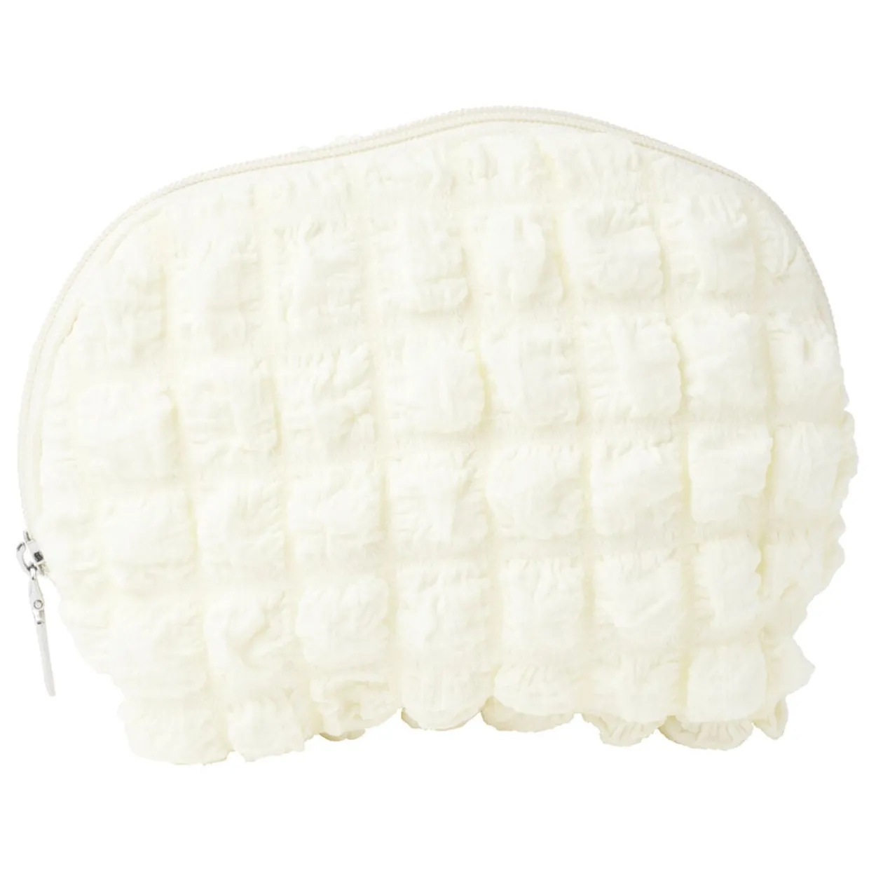 Trousse de maquillage blanche 22x4xH15cm