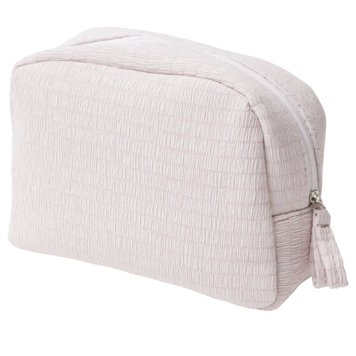 Trousse de toilette en tissu 20x6xH13cm (2 modèles) < Gifi Outlet