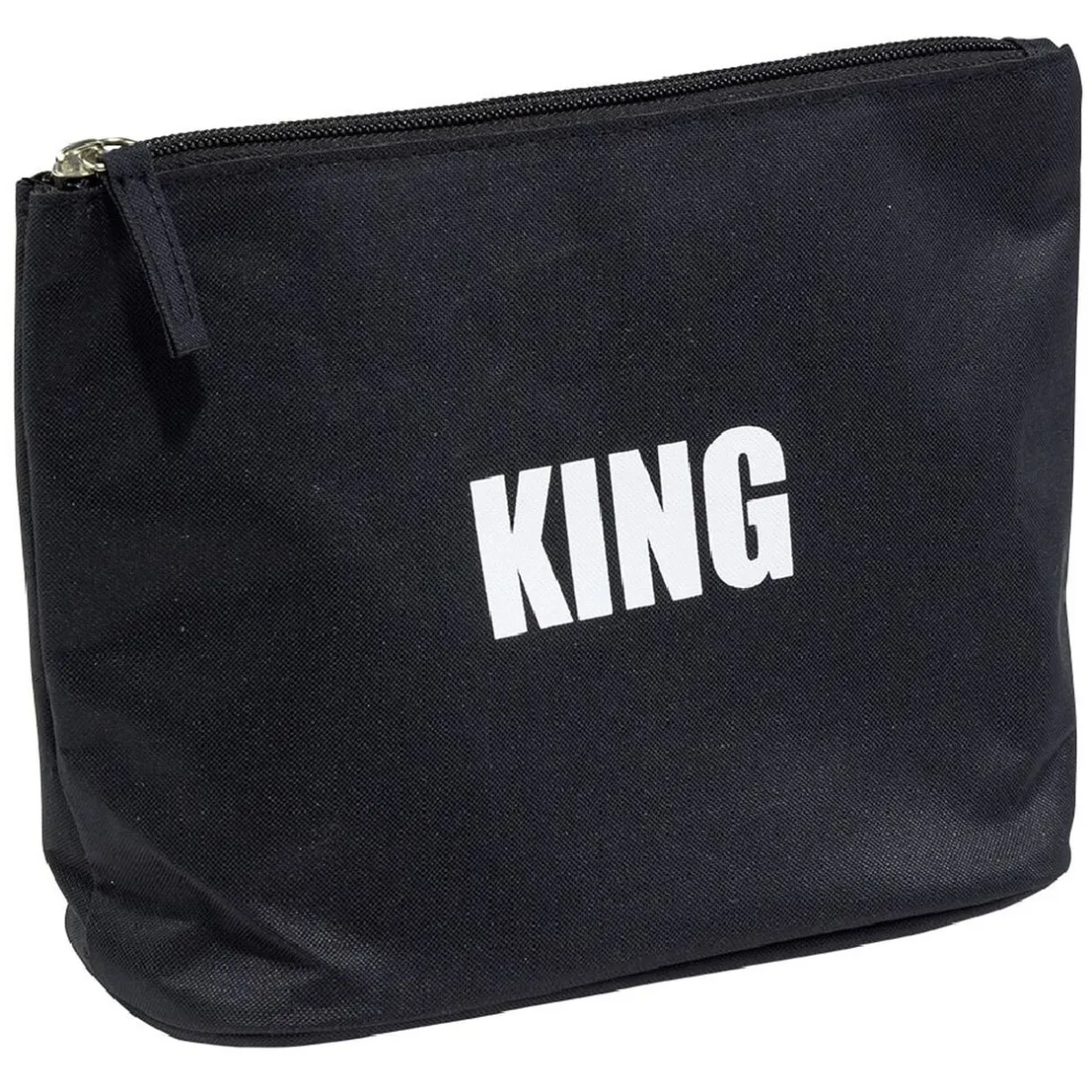 Trousse de toilette imprimé KING ou QUEEN < Gifi Discount