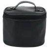 Trousse de toilette noire à pompons 17x12xH14cm < Gifi Best