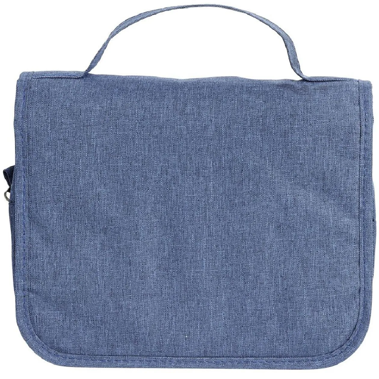 Trousse de toilette à suspendre bleu denim L.22xl.18,5xH.9cm