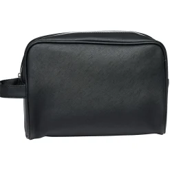 Trousse de toilette 26x18xH10cm (2 modèles noir ou bleu) < Gifi New